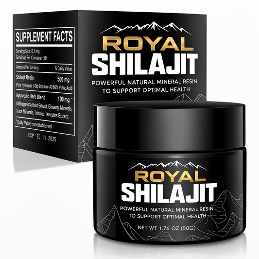 Retrouvez votre énergie naturelle avec Royal Shilajit